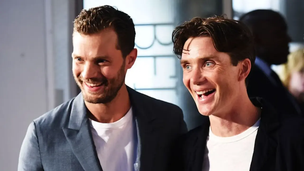 Jamie Dornan roots for Cillian Murphy's Oscar win but ‘won't be voting for him’ Jamie Dornan, Cillian Murphy