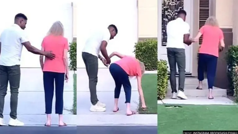 'Melting my soul': Woman shares video of her husband's kind gesture; watch Kind gesture