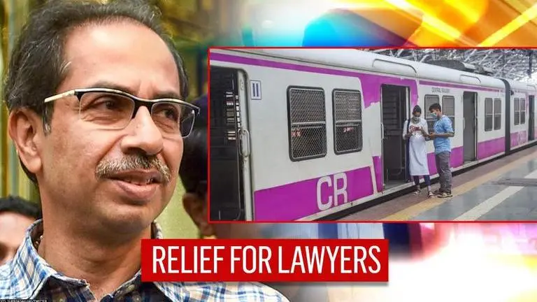 Maharashtra govt allows lawyers & registered clerks to travel in Mumbai local trains Mumbai