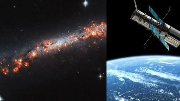 NASA shares photo of sparkling galaxy clicked by Hubble Space Telescope| See pic NASA