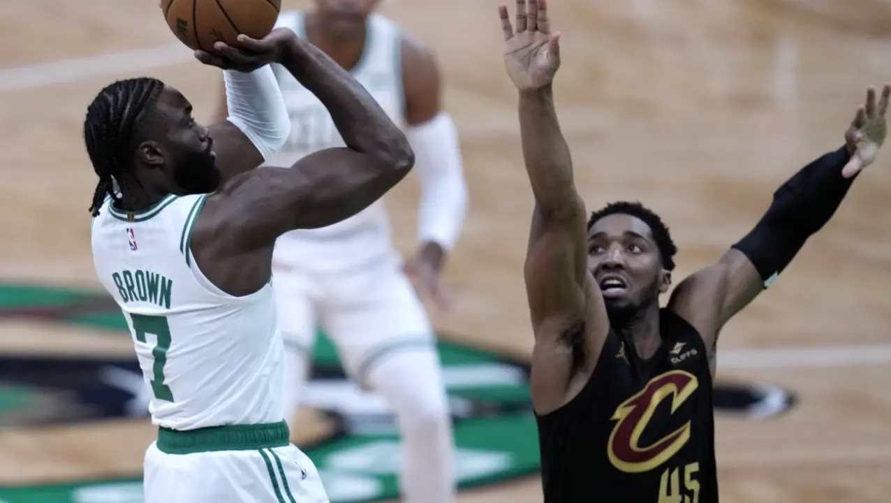 NBA Playoffs: Brown stars as Boston Celtics 3-point RAMPAGE downs Cleveland Cavaliers in game 1 Jaylen Brown