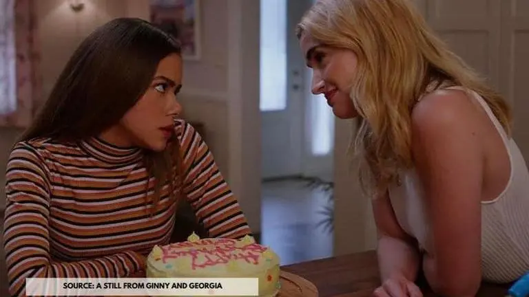 Shows like 'Ginny and Georgia' that you can add to your "What To Watch On Netflix" list In Pic: Antonia Gentry and Brianne Howey as their respective characters in Netflix's Ginny And Georgia