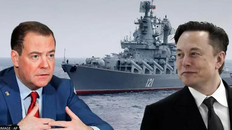 Russia announces space war on Elon Musk's Starlink satellites, accepts Moskva was attacked Russia