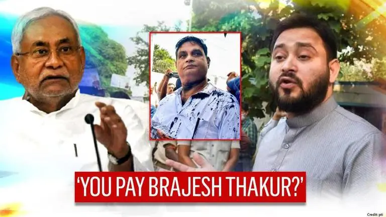 RJD reminds Bihar CM Nitish of Muzaffarpur home case as he taunts Tejashwi's jobs promise Tejashwi Yadav
