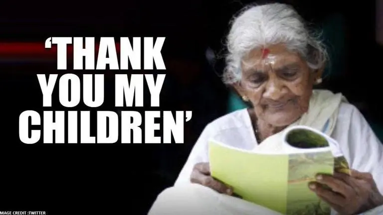 Literacy Granny thanks people in self-quarantine during coronavirus pandemic Literacy Granny