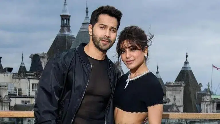 Varun Dhawan, Samantha Ruth Prabhu groove to Pushpa song Oo Antava on Serbia shoot Varun Dhawan