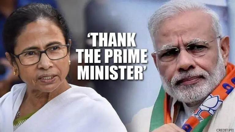 'Would like to thank the PM..': Mamata after PM Modi inaugurates COVID testing facilities Mamata Banerjee