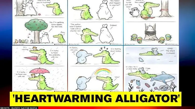 Buddy Gator spreads smiles among people amid pandemic; see cheerful posts This adorable Buddygator is spreading joy, one post at a time