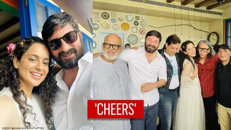 Kangana Ranaut hosts New Year party in Mumbai, shares glimpses Kangana Ranaut