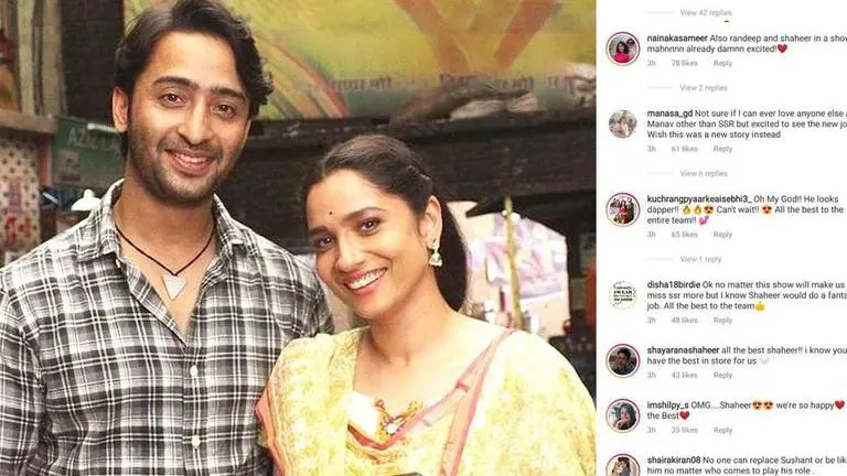Ankita, Shaheer begin shooting for 'Pavitra Rishta 2.0'; fans say 'No one can replace SSR' Pavitra Rishta