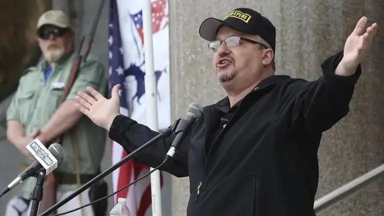 Oath Keepers' Stewart Rhodes sentenced to 18 yrs for conspiracy in Jan 6 riot Stewart Rhodes
