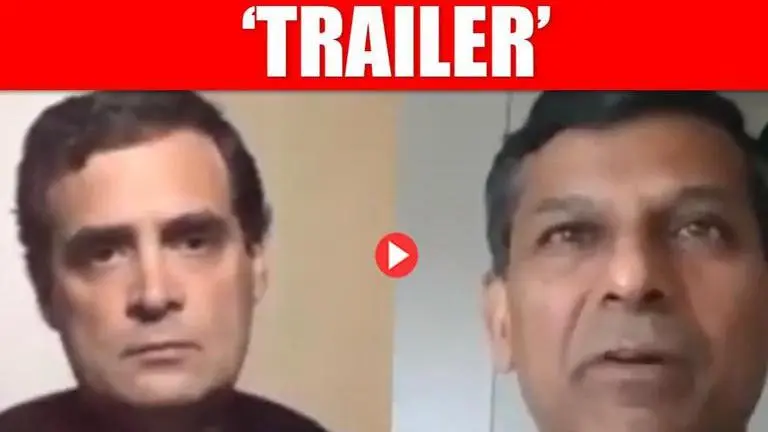 Congress releases 'trailer' of Rahul Gandhi's chat with Raghuram Rajan amid Covid crisis Congress