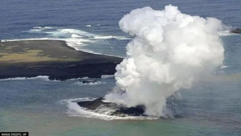 Japanese Archipelago adds crescent-shaped island post volcanic eruption; vessels on alert Japan
