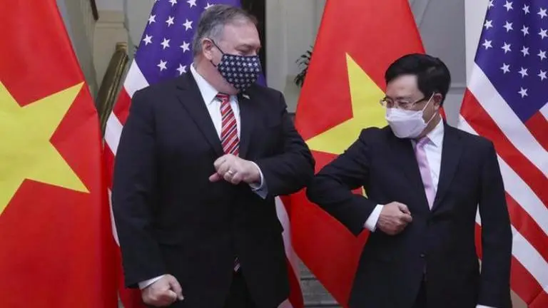 Vietnam: Pompeo wraps up an anti-China tour of Asia