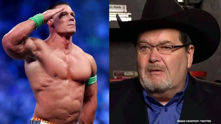 John Cena and Jim Ross