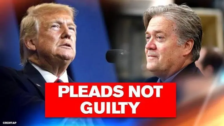 Trump's former adviser Steve Bannon pleads not guilty in border wall fraud case Trump