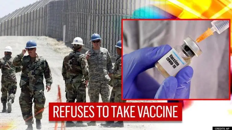 US Military: Thousands of service members refusing COVID-19 vaccine US Military Refusing