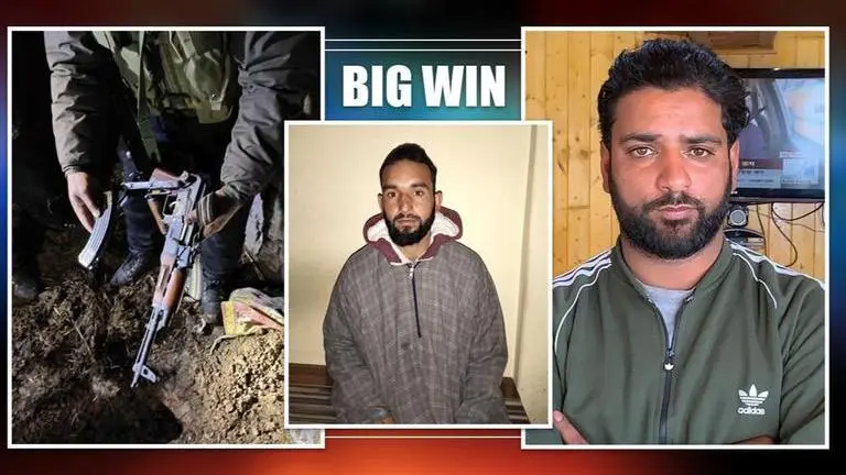 BIG WIN: Shopian Police arrests two, recovers an AK-47 BIG WIN