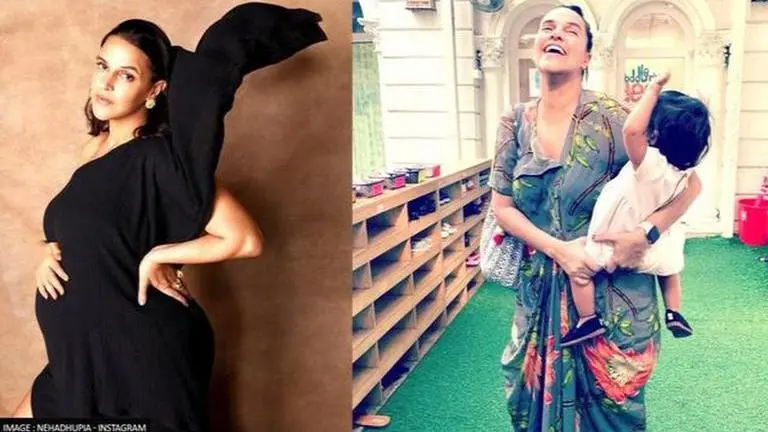 Neha Dhupia pens down note for mothers, opens up on coping with 'mom guilt' Neha Dhupia