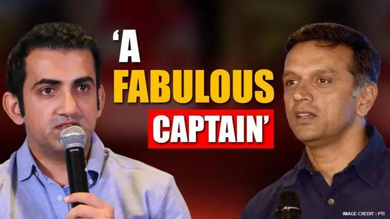 Gautam Gambhir says Rahul Dravid was a more impactful captain than Sourav Ganguly Gautam Gambhir