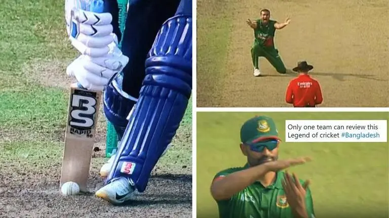 Worst DRS call in history? Tamim's bewildering decision in BAN vs ENG ODI baffles everyone BAN vs ENG