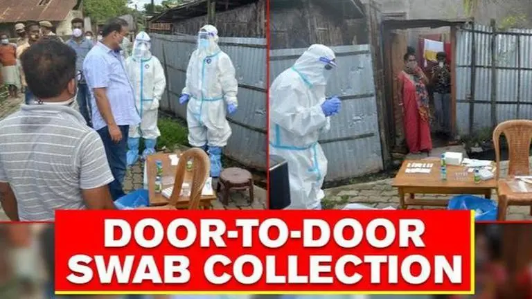Guwahati: Door to door swab collection underway amid COVID-19 community transmission scare Guwahati