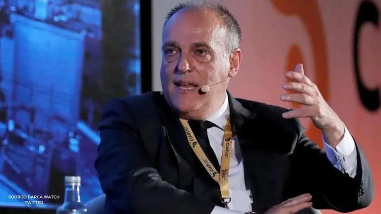 LaLiga season could be cancelled due to coronavirus, admits president Javier Tebas LaLiga