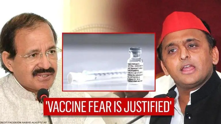 Congress leader Rashid Alvi backs Akhilesh Yadav; says 'justified to fear vaccine misuse' Congress
