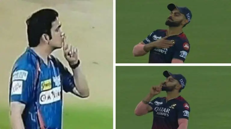 Gautam Gambhir and Virat Kohli fight in IPL 2023