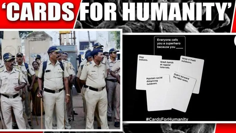 Mumbai Police say 'Don't pick a card against humanity...', netizens praise 'fantastic job' Mumbai Police