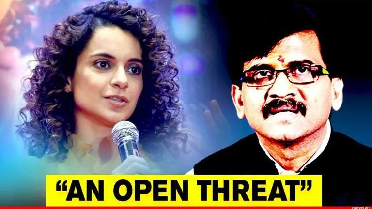 Kangana Ranaut slams Sanjay Raut's outrageous 'open threat' to her to not return to Mumbai Kangana Ranaut hits back at Sanjay Raut's open threat to not 'return to Mumbai'