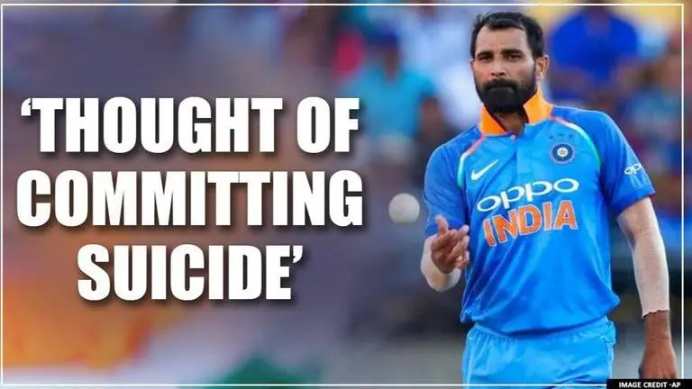 Mohammad Shami reveals he considered ending his life thrice due to 'severe stress' Mohammed Shami