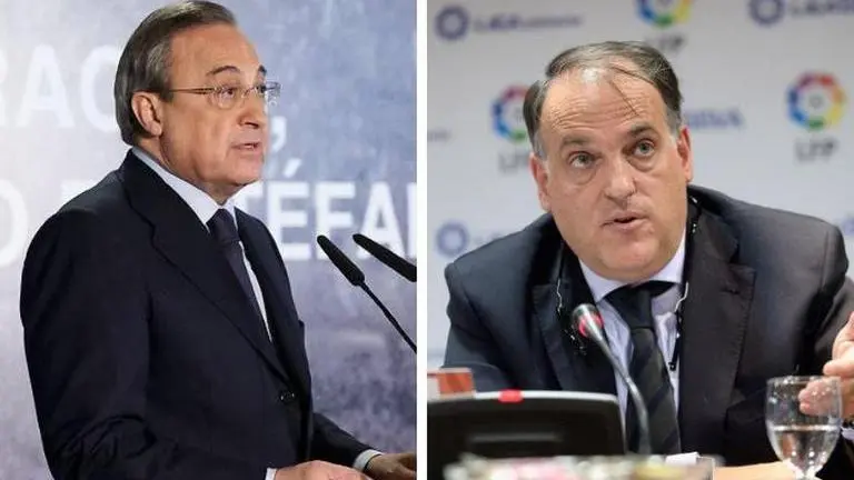 LaLiga chief Tebas slams Real Madrid president Perez for supporting European Super League LaLiga