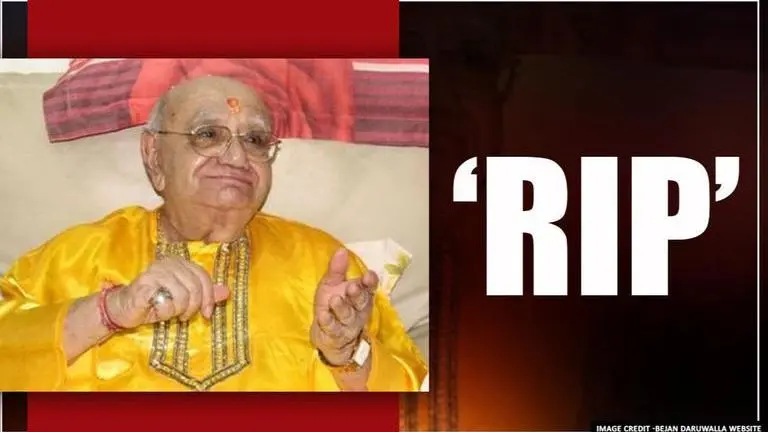 Renowned astrologer Bejan Daruwalla passes away in Gujarat Bejan Daruwalla