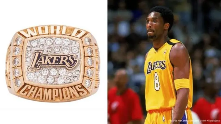 Kobe Bryant's 14-karat Championship ring gifted to his mother gets sold for $206,000 Kobe Bryant