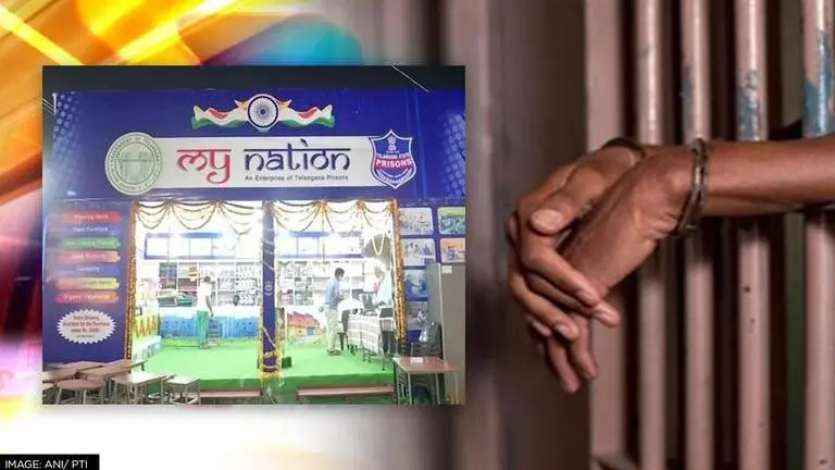 Telangana Prisons Department sets up 'My Nation' stall to sell things made by inmates Telangana