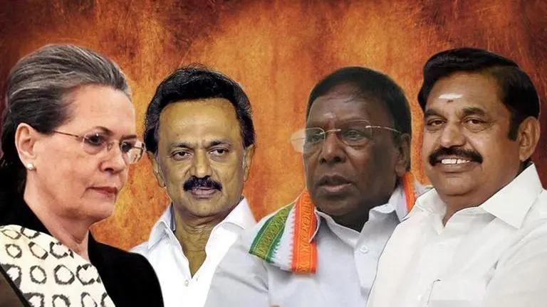 Congress, DMK taking people for a ride over Puducherry statehood: ADMK AIADMK