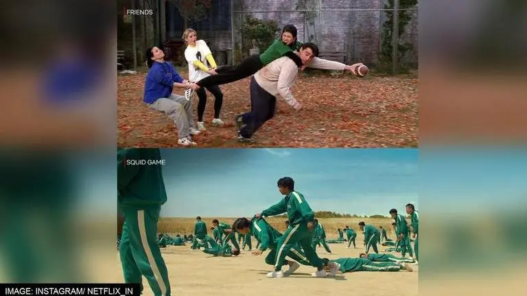 Netflix draws hilarious comparisons between 'Squid Game' & 'Friends', See pics Netflix
