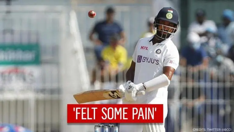 Cheteshwar Pujara to not field for India after being hit on his right hand on Day 1: BCCI Pujara
