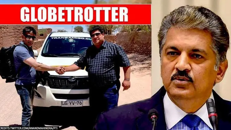 CM Uddhav's secretary spots XUV500 in Chile enroute Antarctica; Anand Mahindra thrilled Anand