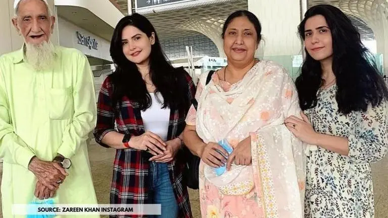 Zareen Khan enjoys a road-trip to Sasan Gir National Park with family, see pictures Zareen Khan