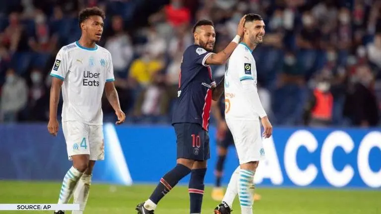 Neymar hits back at Alvaro Gonzalez after wild brawl during PSG vs Marseille neymar