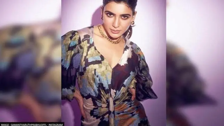 Samantha Prabhu shares glimpse from 'Oo Antava'; says 'being sexy next level hard work' Samantha Prabhu