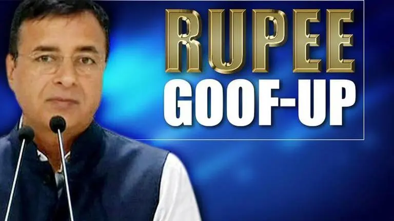 Randeep Surjewala deletes tweet saying B'desh Taka costlier than Rupee Randeep Surjewala