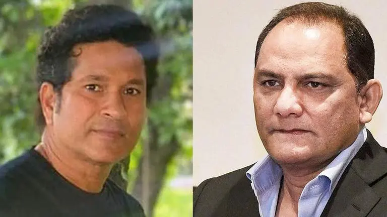 Mohammed Azharuddin thanks fan after throwback photo with Sachin Tendulkar resurfaces Mohammed Azharuddin/Sachin Tendulkar