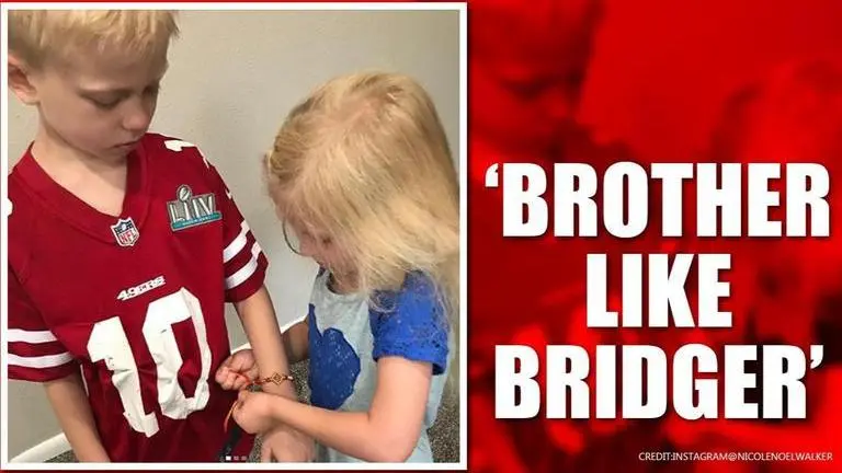 US boy, who saved his sister from dog attack & got 90 stitches, celebrates Raksha Bandhan US