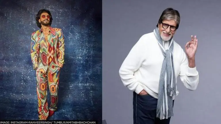 Amitabh Bachchan dons pajamas on 'KBC' sets; fans compare quirky looks with Ranveer Singh Amitabh Bachchan, Kaun Banega Crorepati