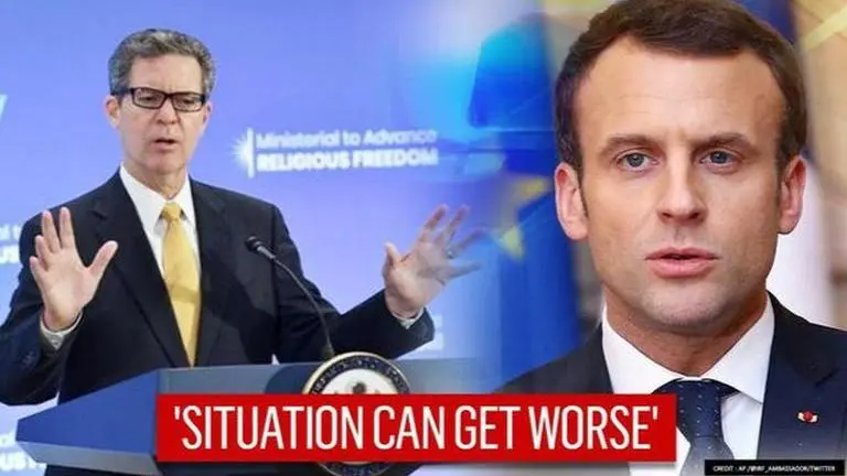 US envoy expresses concern over religious freedom in France, cautions President Macron President Emmanuel Macron