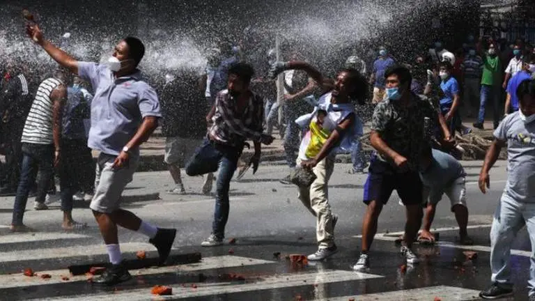 Thousands protest against Nepal’s prime minister