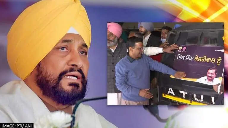 After Delhi CM's 'Nakli Kejriwal' dig, Punjab's Channi says he'll waive auto-drivers' challans Channi